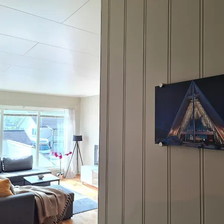 Big Luxury Euroraapartment In Tromso &Free Parking Exterior photo